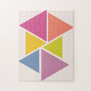 Geometrische puzzel uit de midden eeuw