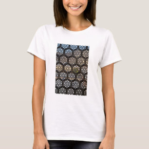 Geometrische raster, India T-shirt