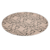 Geometrische rechthoek X ontwerp Snijplank (Hoek)