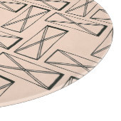 Geometrische rechthoek X ontwerp Snijplank (Hoek)