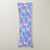 geometrische rechthoekige proefkussen lichaamskussen (Voorkant Verticaal)