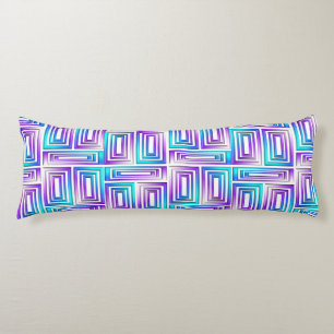 geometrische rechthoekige proefkussen lichaamskussen