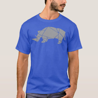 Geometrische Rhino T-shirt