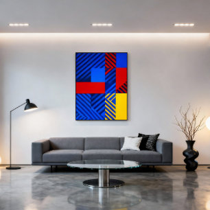 Geometrische Ritme Poster