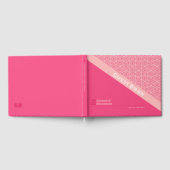 Geometrische Rozen Red Wedding Gastenboek (Volledig)