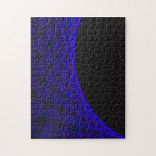 Geometrische ruimte vloerkleed puzzel
