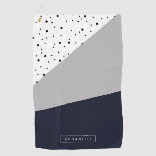 Geometrische Samenvatting Golfhanddoek
