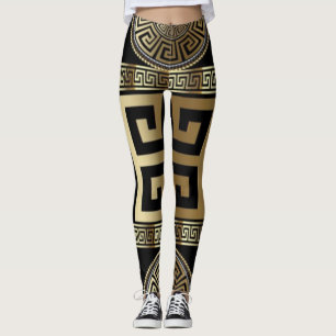 Geometrische Siciliaanse Dames Leggings