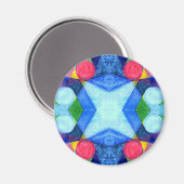 Geometrische skittles-magneet magneet (Voorkant / Achterkant)