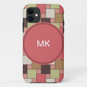 Geometrische spice-kast iPhone 11 hoesje