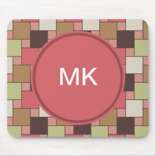 Geometrische spice-kast muismat