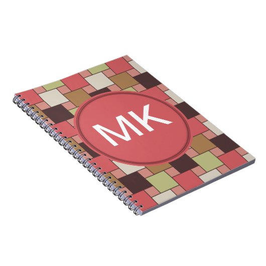 Geometrische spice-kast notitieboek (Rechterzijde)