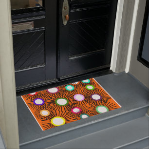 Geometrische Spike Balls Deurmat