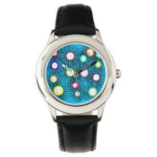 Geometrische Spike Balls Horloge