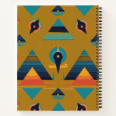 Geometrische spiraalvormig Notitieboek (Achterkant)