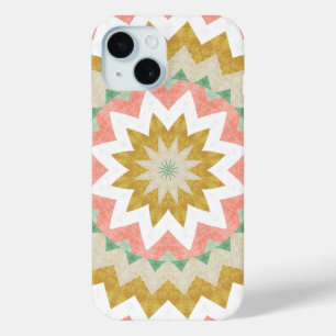 Geometrische Starburst Boho Mandala Patroon