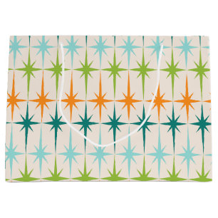geometrische Starbursts Gift Bag Large Cadeauzakje