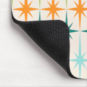 geometrische Starbursts Mousepad Muismat (Hoek)