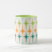  geometrische Starbursts Ringer Mok (Midden)