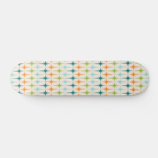 geometrische Starbursts Skateboard (Horizontaal)