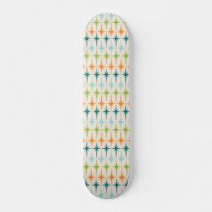 geometrische Starbursts Skateboard