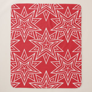 Geometrische sterren, naadloos patroon, chris sherpa deken