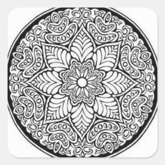 Geometrische stickers (Voorkant)