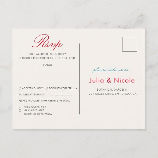 Geometrische stijl sprankelt koper Metallic bruilo Briefkaart (Achterkant)