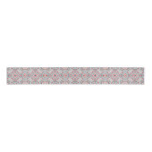Geometrische stijl sprankelt koper Metallic bruilo Grosgrain Lint (Voorkant)
