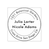 Geometrische stijl sprankelt koper Metallic bruilo Rubberstempel (Afrduk)