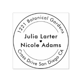 Geometrische stijl sprankelt koper Metallic bruilo Rubberstempel