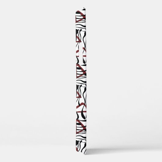 Geometrische stof: artistiek patroonontwerp. Case-Mate iPhone case (Achterkant / Rechts)