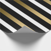 Geometrische strips cadeaupapier (Hoek)