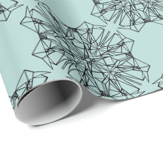 geometrische symmetrie cadeaupapier (Rol Hoek)