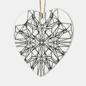 geometrische symmetrie keramisch ornament (Links)