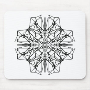 geometrische symmetrie muismat
