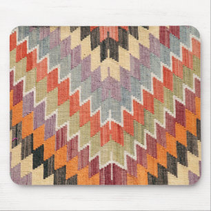 Geometrische tapijt zuidwesten kleuren Muismat