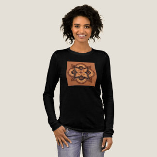Geometrische tegel Tee-shirt Tri-Blend Shirt