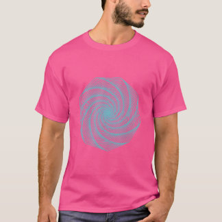geometrische tekening Violet T-shirt