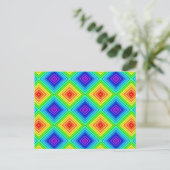Geometrische Topografie - Ansichtkaart Briefkaart (Staand voorkant)