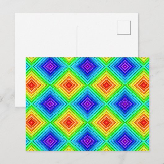 Geometrische Topografie - Ansichtkaart Briefkaart (Voorkant / Achterkant)