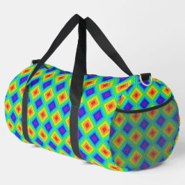 Geometrische topografie - Duffel Bag Plunjezak