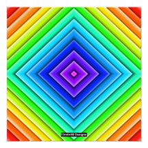 Geometrische topografie (enkel) - Fotoprint