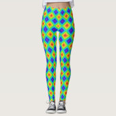 Geometrische topografie - Leggings (Voorkant)