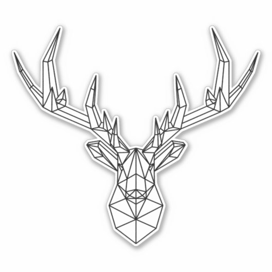 Geometrische trap sticker (Voorkant)