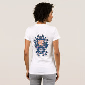 Geometrische tuinen Shirt (Achterkant volledig)