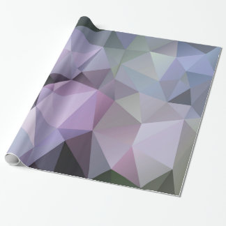 Geometrische veelhoekverdampingspapier — voorjaars cadeaupapier