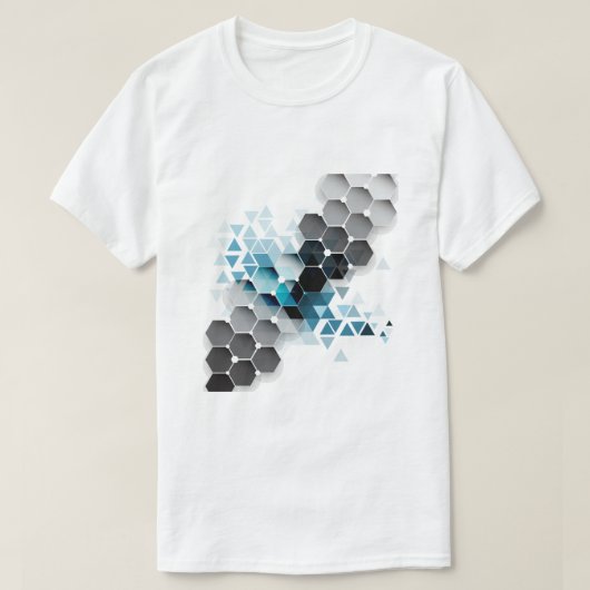 Geometrische verbeelding t-shirt (Design voorkant)
