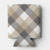 Geometrische vierkant Abstractie 2 Blikjeskoeler (Achterkant)