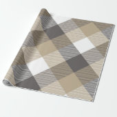 Geometrische vierkant Abstractie 2 Cadeaupapier (Uitgerold)